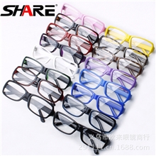 2013爆款韩国时尚方框平光镜眼镜潮男女百搭带镜片眼镜框架批发