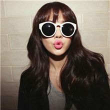 一件代发批发2013圆形复古韩版墨镜磨砂太阳镜潮人糖果色太阳眼镜