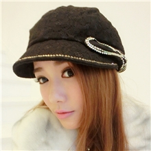 一件代发批发2013新款鸭舌帽女韩版潮时尚秋款帽子蝴蝶结大号小号