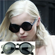 7001欧美大拍超气场vintage圆形复古太阳镜眼镜墨镜太阳眼镜