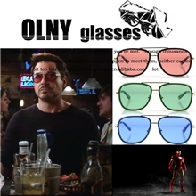 M3023matsuda钢铁侠唐尼同款太阳眼镜个性复古男女同款墨镜批发