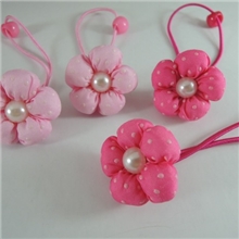 A007韩国韩版热销新款儿童南瓜花发绳发圈发饰头饰批发厂家