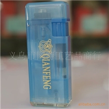 前锋818翻盖防风半透明塑料打火机（8780）