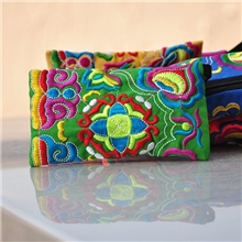 云南民族风绣花包手拿零钱包混批迷你布艺包批发4274~92024