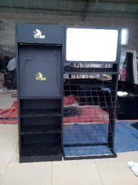 精品、铁质汽车用品喷丝脚垫展示架