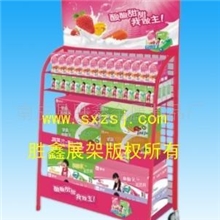 供应胜鑫【体积小承重强移动灵活可拆卸】饮料展架
