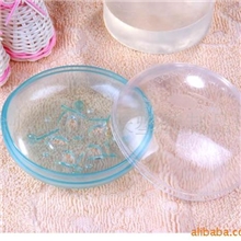 供应前卫时尚透明ABS美容皂盒漏水橄榄皂盒ekay019