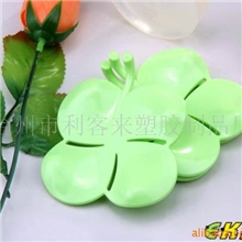 四叶草皂盒幸运草皂盘ABS材质精致肥皂盒ekay009