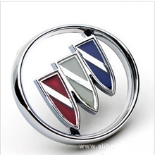 别克新凯越/新凯越全金属方向盘车标金属凯越方向盘标志62mm