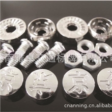 供应汽车牌照锌合金固封螺丝