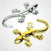 加厚款A品实心金属壁虎车贴3D立体车贴汽车装饰贴个性车贴