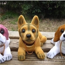 【厂家直销汽车香水汽车摆件最新时尚可爱汽车摇头狗