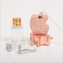 对装高档镀金苹果汽车空调出风口香水车载精油香水座新款