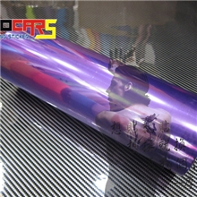 紫色灯光膜大灯改装汽车灯光改装贴膜专业批发车贴