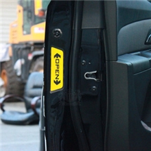 厂家批发OPEN反光开门警示贴汽车反光贴个性反光贴汽车用品4片