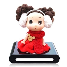 批发娃娃汽车固体香水汽车内饰用品车载香水摆挂饰汽车香水