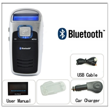 厂家直销车载蓝牙车载免提太阳能蓝牙免提中英文语提示