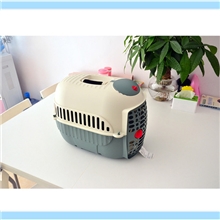 新款出口贸易透明、塑料宠物笼太空舱宠物航空箱C0001