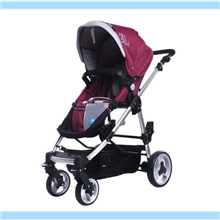 优质高景观四轮避震单/双婴儿手推车B0005