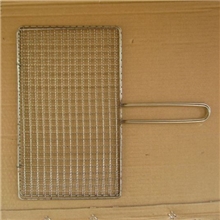 格网烧烤网夹小号全不锈钢可分拆当烧烤网使用一夹多用式