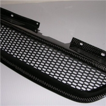 批发供应劳恩斯酷派改装碳纤维中网导风口黑色中网