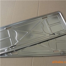 特价促销不锈钢车牌架车牌托盘车管所专用车牌架车牌托