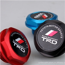 铝合金TRD机油盖汽车油箱盖机盖引擎机盖