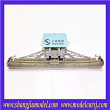 摊铺机模型树脂手板工程机械模型-静态仿真模型生产厂家