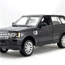 路虎/陆虎揽胜RANGEROVER越野车酷黑系列汽车模型