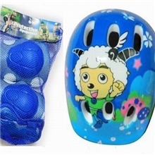 儿童运动护具轮滑滑板车护具护膝护肘手头盔地雷护具蝴蝶护具