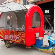 直销电动小吃车多功能小吃车烧烤加盟
