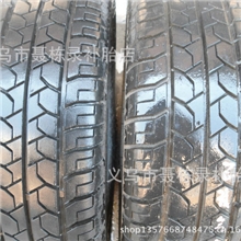 义乌二手轮胎批发中心165/70R14专业批发侧面修补二手轮胎