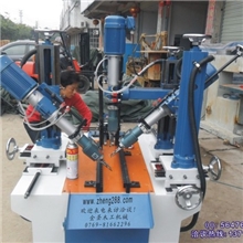 全自动气压三角木钻孔机多孔位自动油压钻孔机