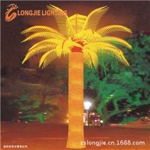 高亮度、低光衰3米16片叶LED葵树灯、发光葵树景观灯、带UL，CE