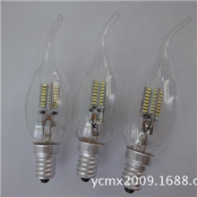 供应各种LED透明磨砂灯泡E27E14