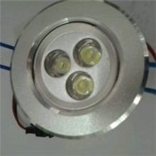 特价3W天花灯LED3*1W天花灯3W筒灯中山厂家特价出售3W天花灯