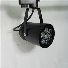 7W轨道灯LED7*1W轨道灯LED导轨射灯7W轨道前台灯7W招牌射灯
