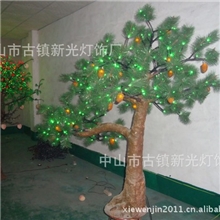 长期供应LED仿真迎客松第四代高仿真树欢迎随时订购