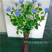 长期供应LED花篮室内树各种小树欢迎订购