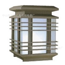 厂家供应户外柱头灯、围墙柱灯柱头灯