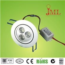 LED室內灯、LED筒灯，3W，180lm,2700-5600K