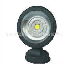 厂家直供圆形RGB七彩或单色50W集成LED投光灯泛光灯绿化灯具