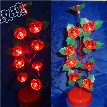 【情人节热销】树灯厂家直销玫瑰花景观树灯