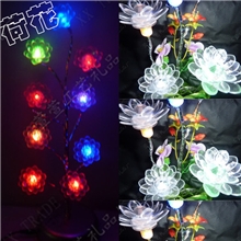 【全网最低促销】厂家直销创意荷花景观灯/树灯/小夜灯