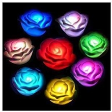 发光七彩玫瑰花灯七彩小夜灯厂家批发多款可选拍什么发什么哦