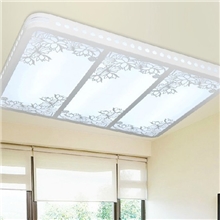 方圆美热销时尚简约中式木艺吸顶灯客厅灯卧室书房灯具爆款梅花