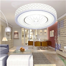 方圆美现代简约卧室餐厅书房过道餐厅灯具灯饰led圆形吸顶灯
