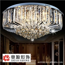 灯具厂家客厅灯水晶灯圆吸顶灯LED灯具灯饰P112-800