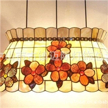 供应22寸贝壳吊灯富贵花摇篮吊灯欧式复古吊灯欧式贝壳吊灯