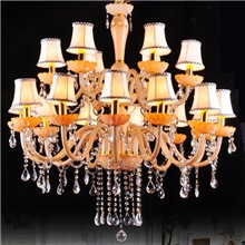 欧式现代吊灯A25豪华蜡烛水晶灯灯具厂批发古镇灯饰厂直销